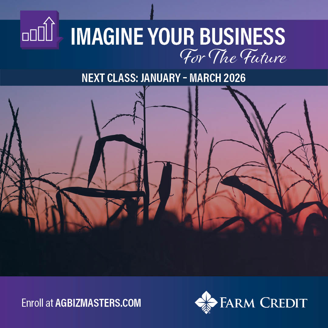From strategic planning to financial management, Ag Biz Masters helps farmers build a strong foundation for success.
📚 Learn more + enroll at AgBizMasters.com 
📅 Enroll by December 15