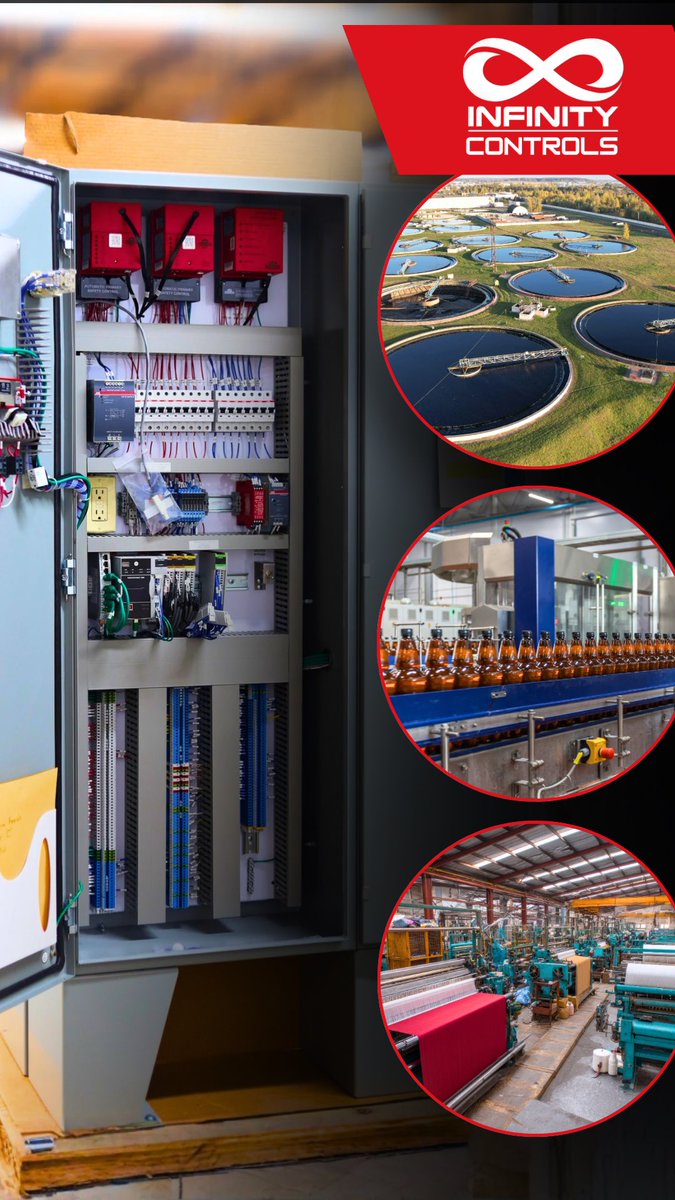 InfinityPanels's tweet image. Behind every smooth-running plant is an unsung hero: the control panel. 
From pump stations to food lines, these systems react to the smallest changes to keep American industry humming.
👉 inf-ind.com
#ControlPanels #Automation #Manufacturing #MadeInUSA #Electrician