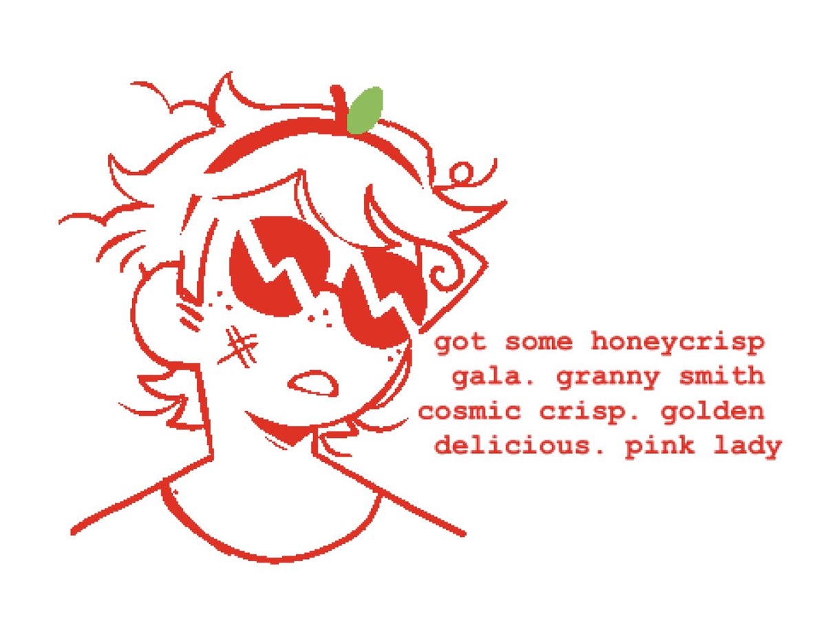 notyourStrider's tweet image. how about them apples