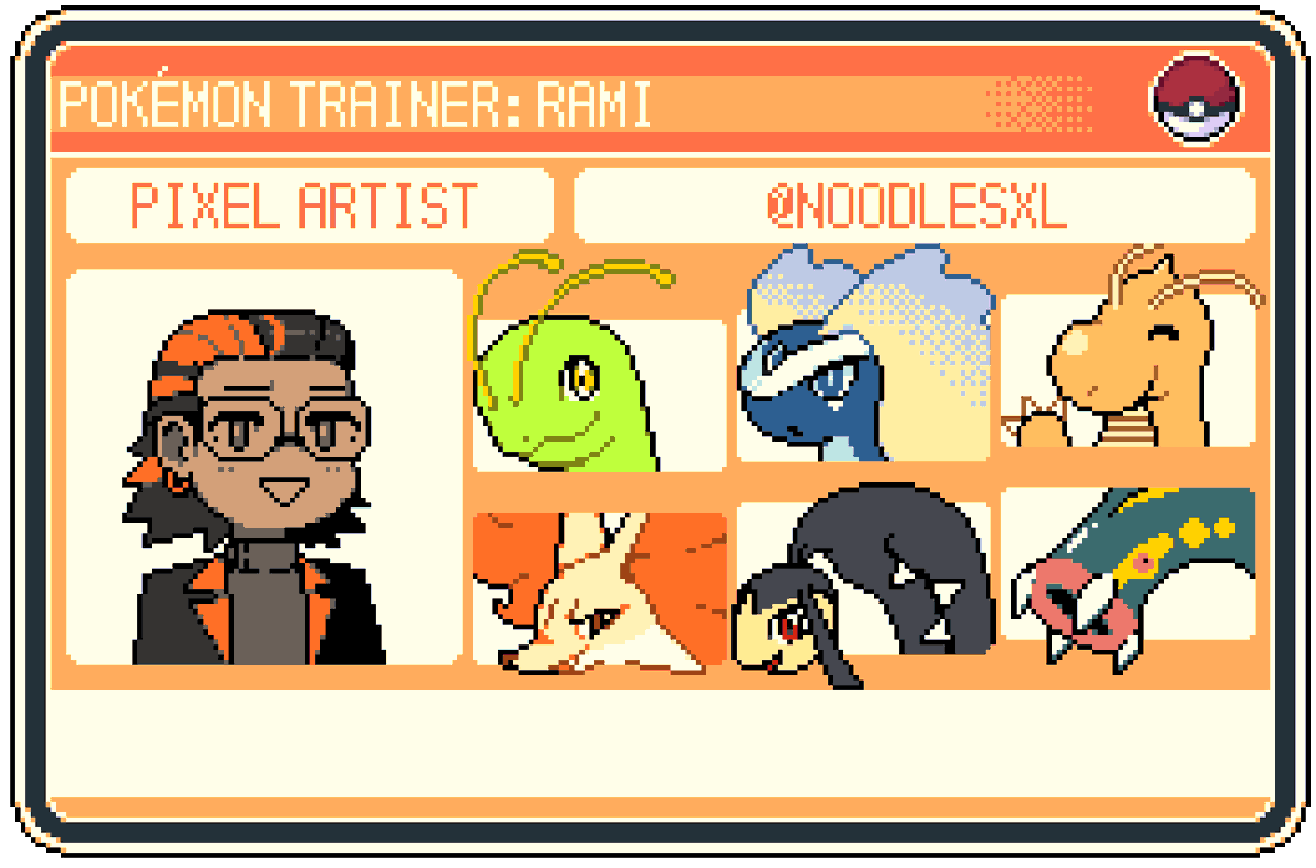 Legends ZA Team :3 #ドット絵 #pixelart