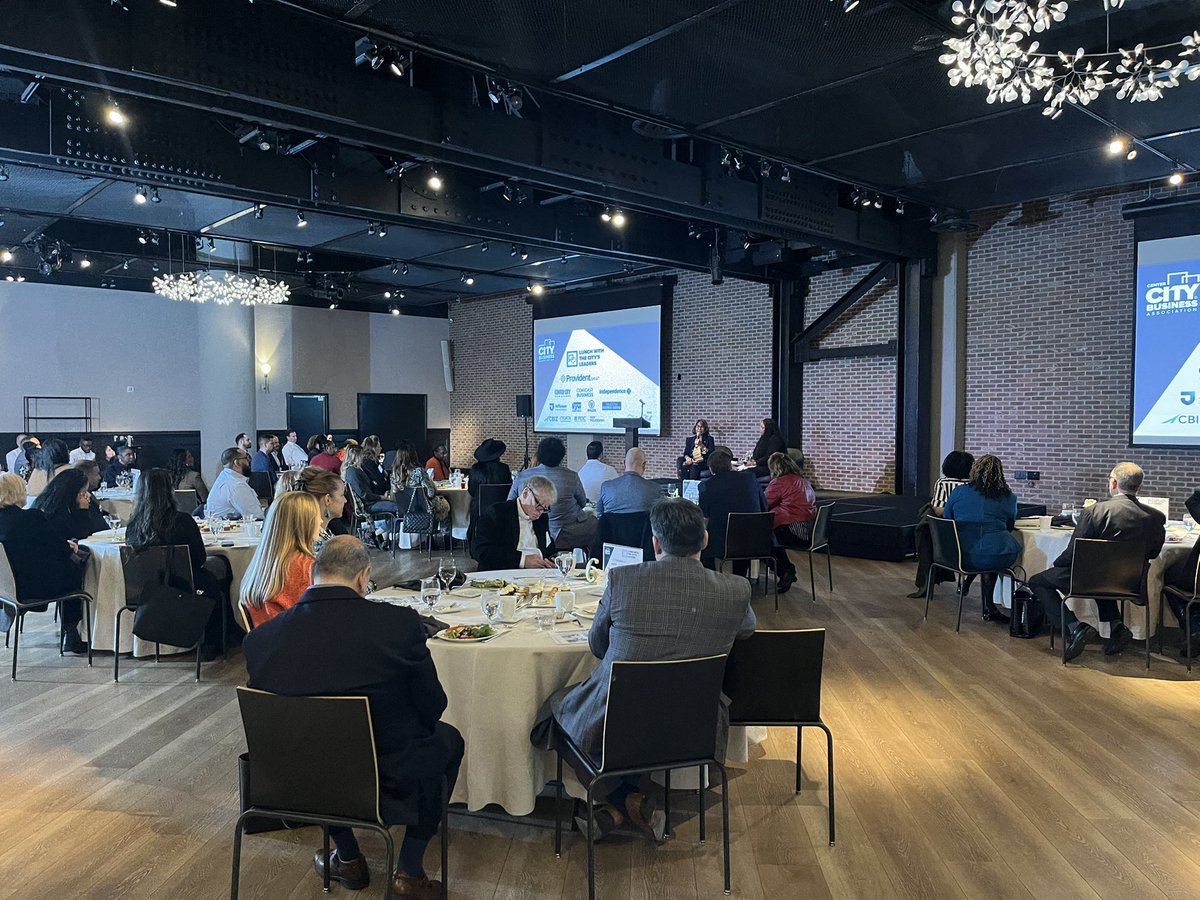 Big thank you to <a href="/CCBAPhila/">Center City Business Association</a> for inviting me and my forever Councilwoman <a href="/Blondell_RB/">Blondell R. Brown</a> to join their Lunch with City Leaders Series at the <a href="/FitlerClub/">Fitler Club</a> ! 

We held a powerful conversation about city government, mentorship, being a woman in leadership, and her new book, Walking a