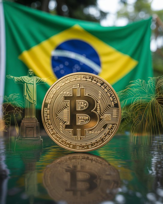 CryptoMissionPL's tweet photo. 🇧🇷 Brazil has just added Bitcoin  to its treasury.
🤫 No headlines. No fanfare. Just allocation.

🕵️‍♂️ This is how it starts — quiet moves by serious players.

🌍 Countries are testing BTC for stability, reserves, and long-term optionality. https://t.co/qmNS4Pxv93