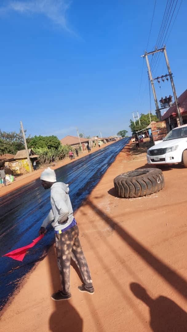 AishaMuhammad40's tweet image. Lamingo- Fobour  Road in Jos East Local Government Area. 

Priming Ongoing✌️🇳🇬 God bless His Excellency Barr. @CalebMutfwang .