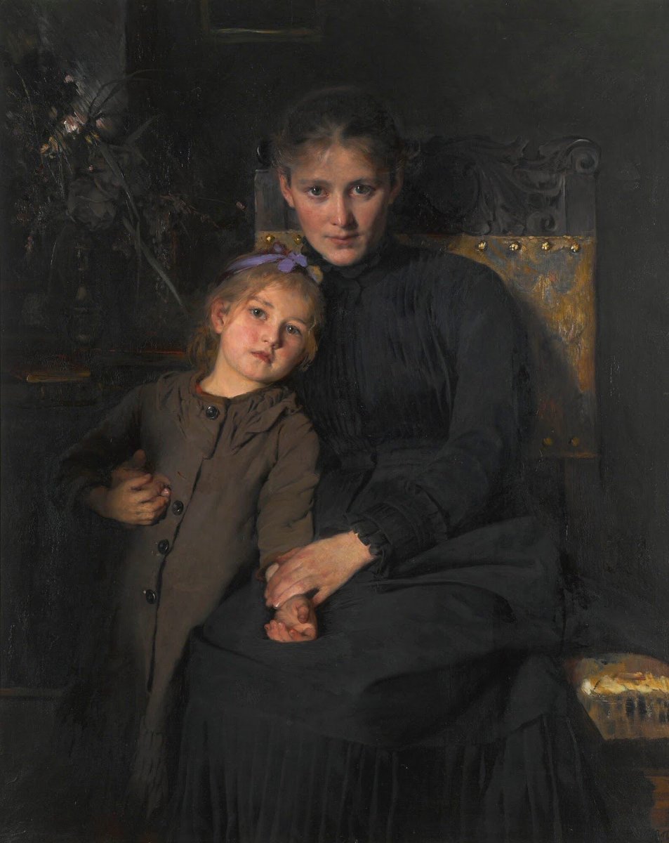 WilhelmGustloff's tweet image. Tender Moments
Bertha Wegmann 
 1847-1926