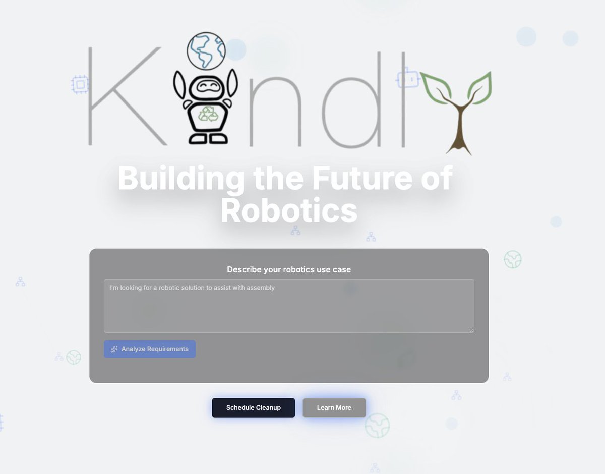 kindlyrobotics's tweet image. a designer recommended we put our &apos;robo-designer thingy&apos; on the landing page. it doesn&apos;t belong there but conversion instantly 3x&apos;d