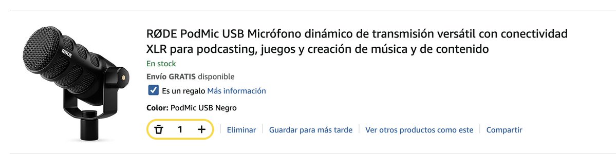 ProscritoInvest's tweet image. Prometo que será el último video+podcast que me escuchéis mal.

Llevaba el micro ya dando problemas un par de semanas y lo acabo de dumpear a mercado.

Rode PodMic bienvenido a Crypto Squad.