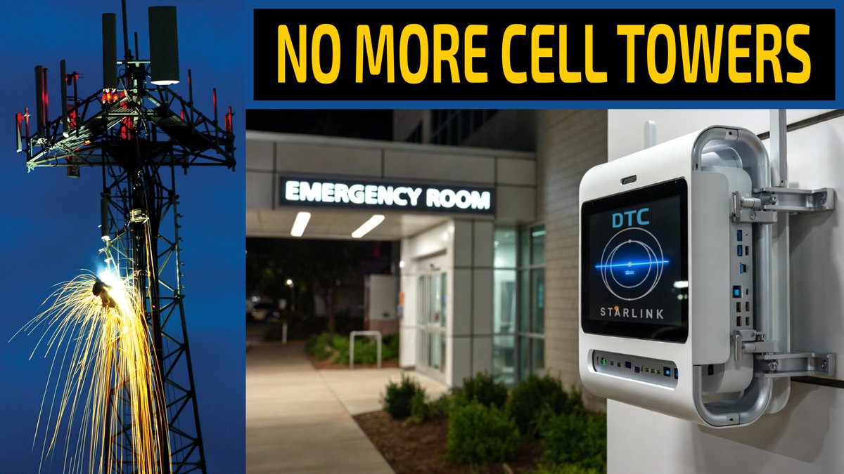 JosephCristina's tweet image. Starlink’s Secret Device That Could Quietly Replace Cell Towers and Wireless Bills 🚀 #space #spacex #starlink #technews youtu.be/asKcRoDfm3w