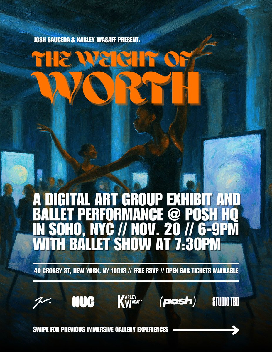ReivgenStudio's tweet photo. My artwork showcased at
The Weight of Worth Exhibit in Soho

@karleywasaff
@posh.vip
@thehugxyz
@exchange.art
@official_bonk_inu
@tbd.products
@joshdsauceda https://t.co/kWl410m3LJ