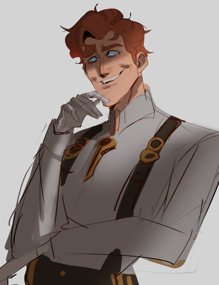 I will learn to draw all the deadlock characters but heres my doorman