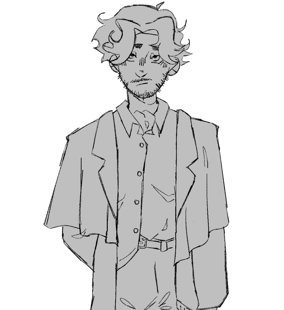 renchantyn_duo's tweet image. the pyro drawing in its stages!! i drew this as a way to show of the types of commissions that will be available soon

he looks so silly #pyroscythefanart #vsmp