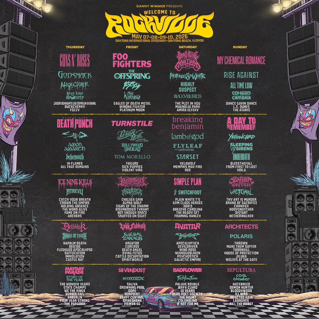 thornhillmelb's tweet photo. we will be back in Florida in May debuting at @welcometorockville on the final day of the festival. https://t.co/522egTGEG7