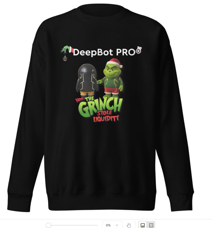 DeepBot_'s tweet image. Want a Christmas bonus? Looking for the perfect gift for someone?

It’s officially Christmas jumper season, and we’re kicking things off in style. Our limited-edition DeepBot Christmas jumper is now live, they’re $49 and we’re giving buyers something extra to unwrap.

Anyone who…