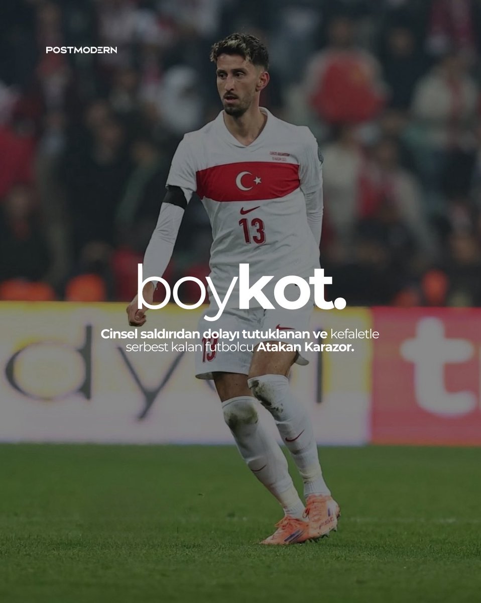 istbassavcisi's tweet image. MİLLİ UTANÇ • Haziran 2022’de tatil için gittiği İspanya’nın İbiza Adası’nda, 18 yaşındaki bir kadına cinsel saldırıda bulunduğu iddiasıyla yargılanan; 6 hafta tutuklu kaldıktan sonra 50 bin Euro kefaletle serbest bırakılan bu futbolcuyu milli takımda görmek istemiyoruz.