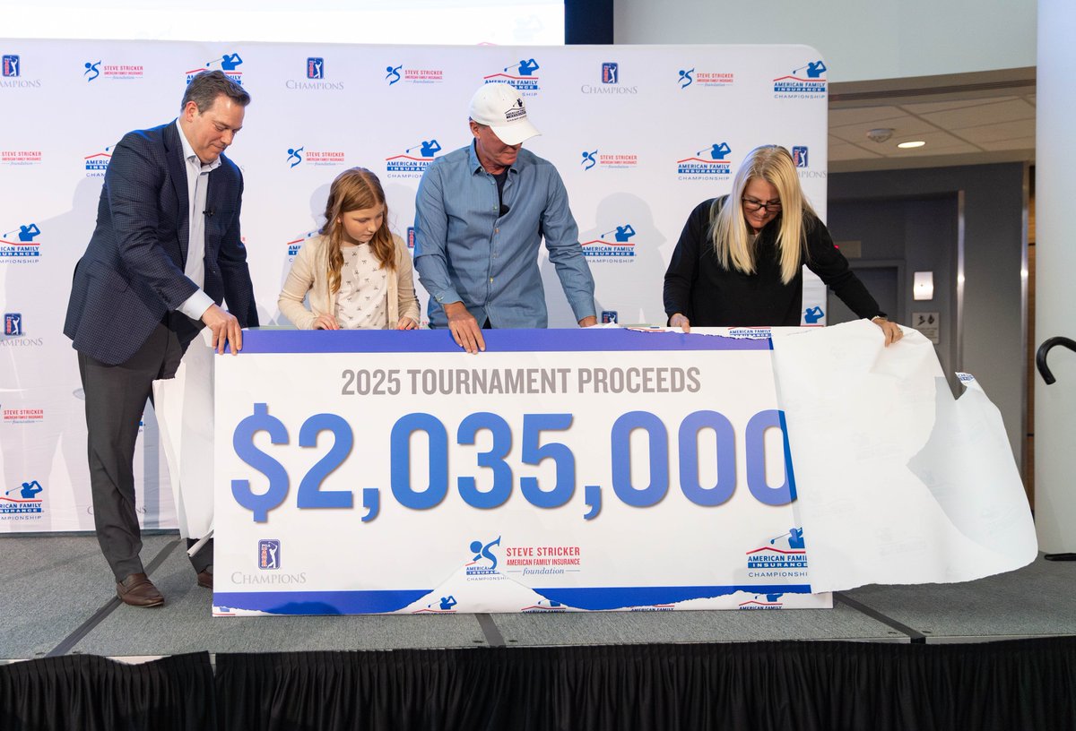 New location, new format, continuing community impact: 2025 @AmFamChamp raises more than $2 million for charity
