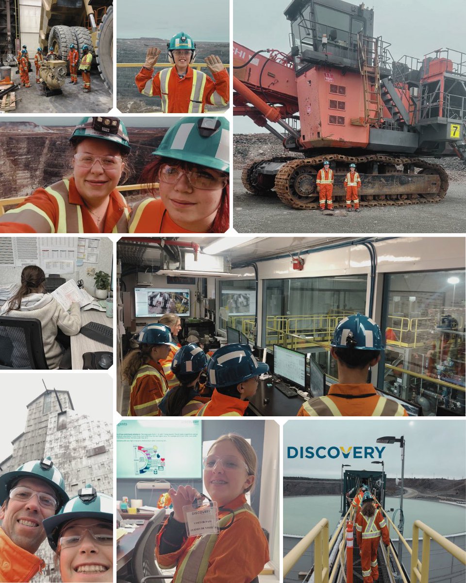 DiscoverySilver's tweet image. Discovery was proud to host 13 Grade 9 students for Bring Your Kid to Work Day!
It’s inspiring to see the next generation exploring what mining is all about, building generations in mining.

#Discovery #Timmins #LocalCommunity #InspiringTheFuture #DiscoverySilverCorp #Growth