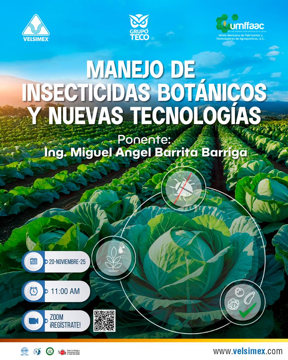 Fabricantes y Formuladores de Agroquímicos A.C. tweet media
