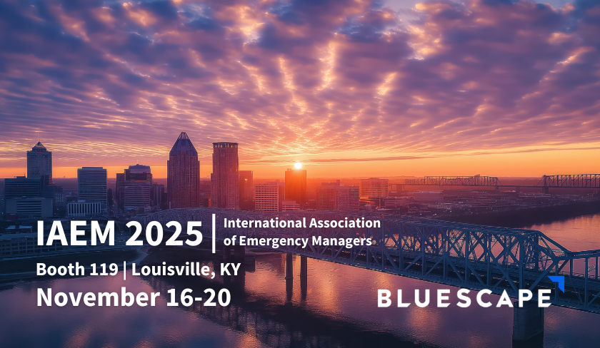 bluescaper's tweet photo. Stop by booth 119 for a live demo of how Bluescape takes emergency management to the next level, by bringing your full operational picture and critical details in one view for faster, smarter, and safer decisions. 
#IAEM #IAEM2025 #EmergencyManagement 

https://t.co/ihbByiqhks https://t.co/gR415htO4Z