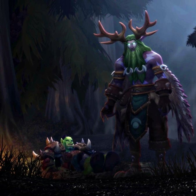 Neasper's tweet image. you don&apos;t want to make night elf druids angry