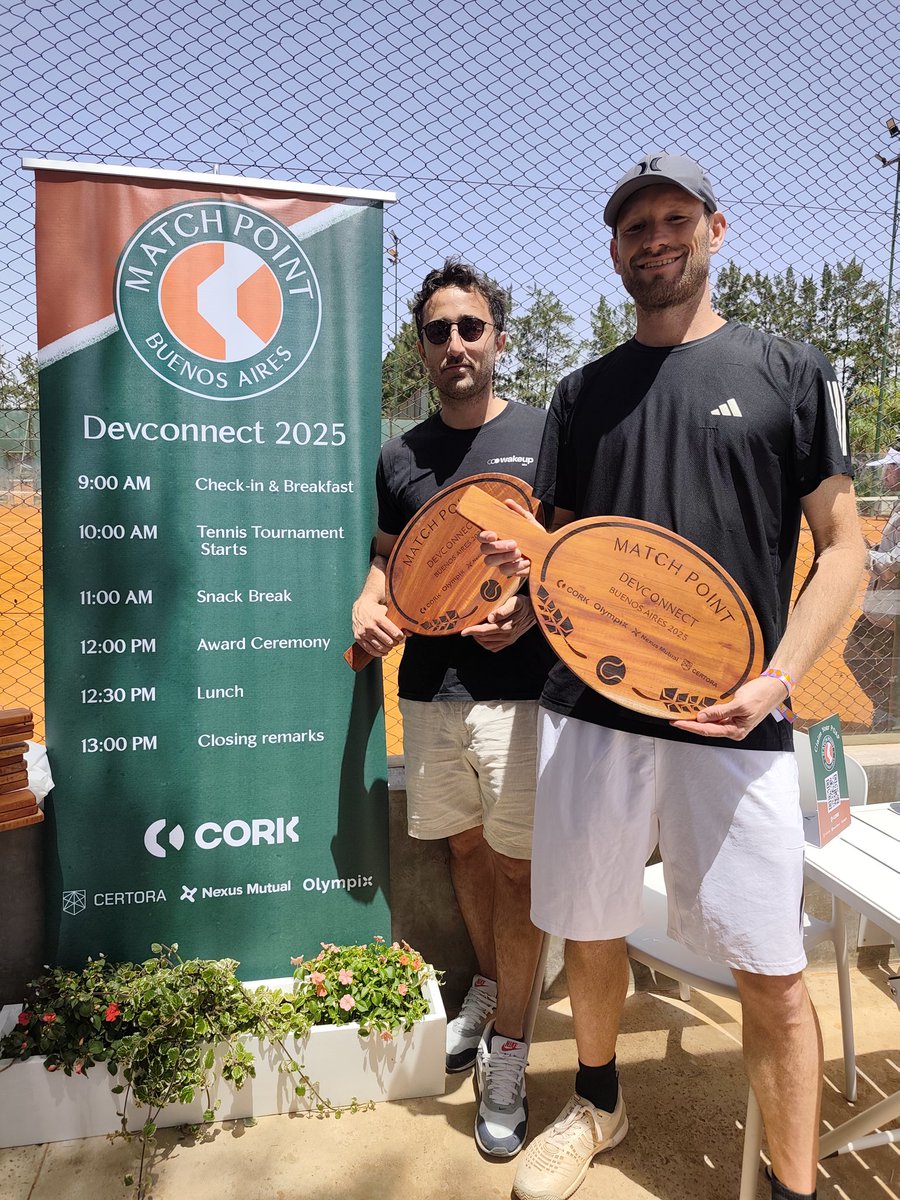 Team <a href="/wakeuplabs/">WakeUp Labs</a> didn’t win the trophy, but a quarter-finals Tabla de Madera para Asado 🥩 isn’t bad at all 😁