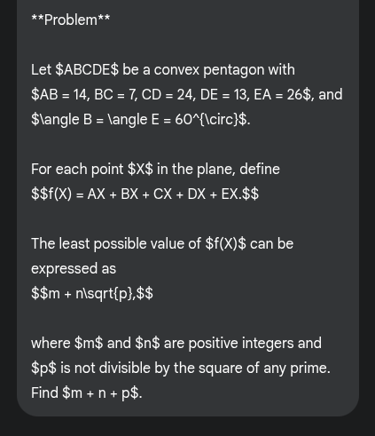 Howaboua's tweet image. Tried on AI studio, failed twice. WebUI solves it first time around. It then shared a link to the solution.

When asked about it... it explained that it might have been trained on how to solve this. 

Self aware much hah.

#ai #google #gemini

gemini.google.com/share/d47c4487…
