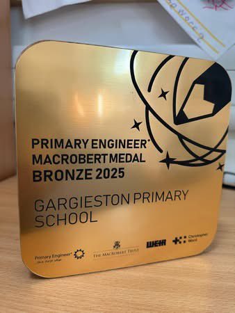 Gargieston's tweet photo. We are super proud of S, who was presented with a Bronze medal for her entry into the MacRobert Primary Engineering competition. She has represented the school to such a high standard. Well done, S! 🤩 #STEM #Engineering #proud #celebrate #PrimaryEngineering https://t.co/6RLQm6GwQa
