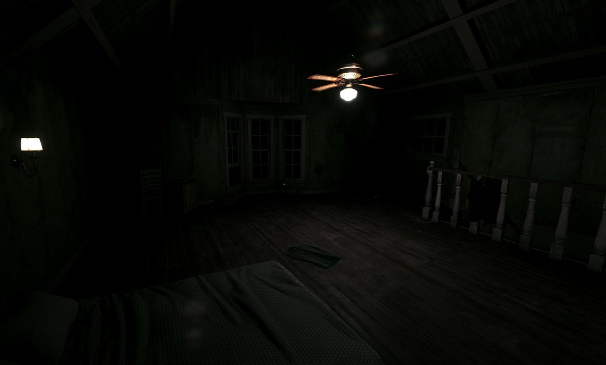 DavidWehle's tweet image. The demo for We Harvest Shadows only had real-time lighting which hurt performance and looked only OK. We&apos;ve put tons of work into using the new Adaptive Probe Volumes in Unity, and it&apos;s looking great. It makes the mornings look inviting and the nights TERRIFYING. #madewithunity