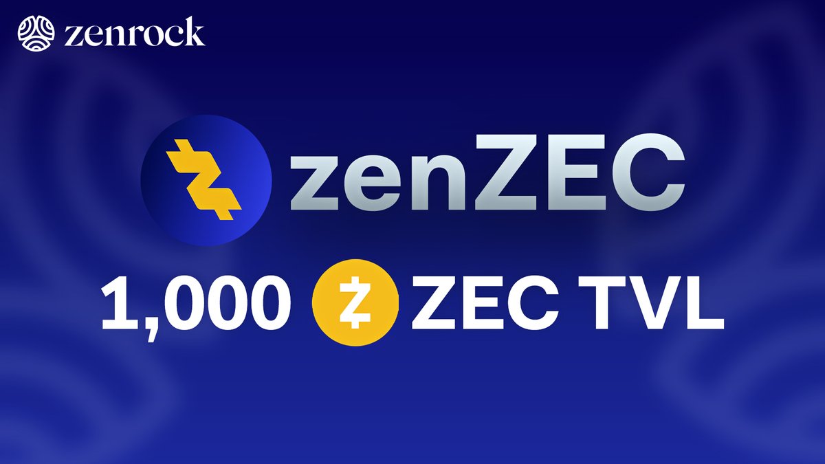 Zenrockが達成した1,000 zenZECのTVLマイルストーン
