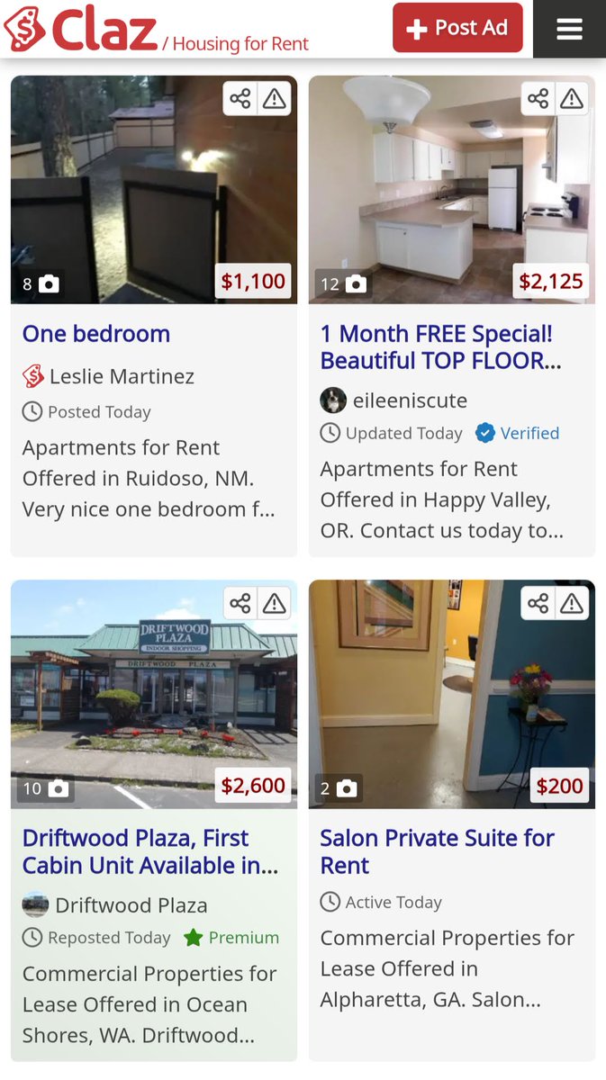 clazorg's tweet photo. We’ve updated our listings layout again - based on the feedback we’ve received.
Our tile-view now includes optional expanded descriptions for more detail.
User-generated descriptions lead the way, while standardized attributes remain fully filterable #ProductUpdate #UX https://t.co/9Vcz3RjtcH