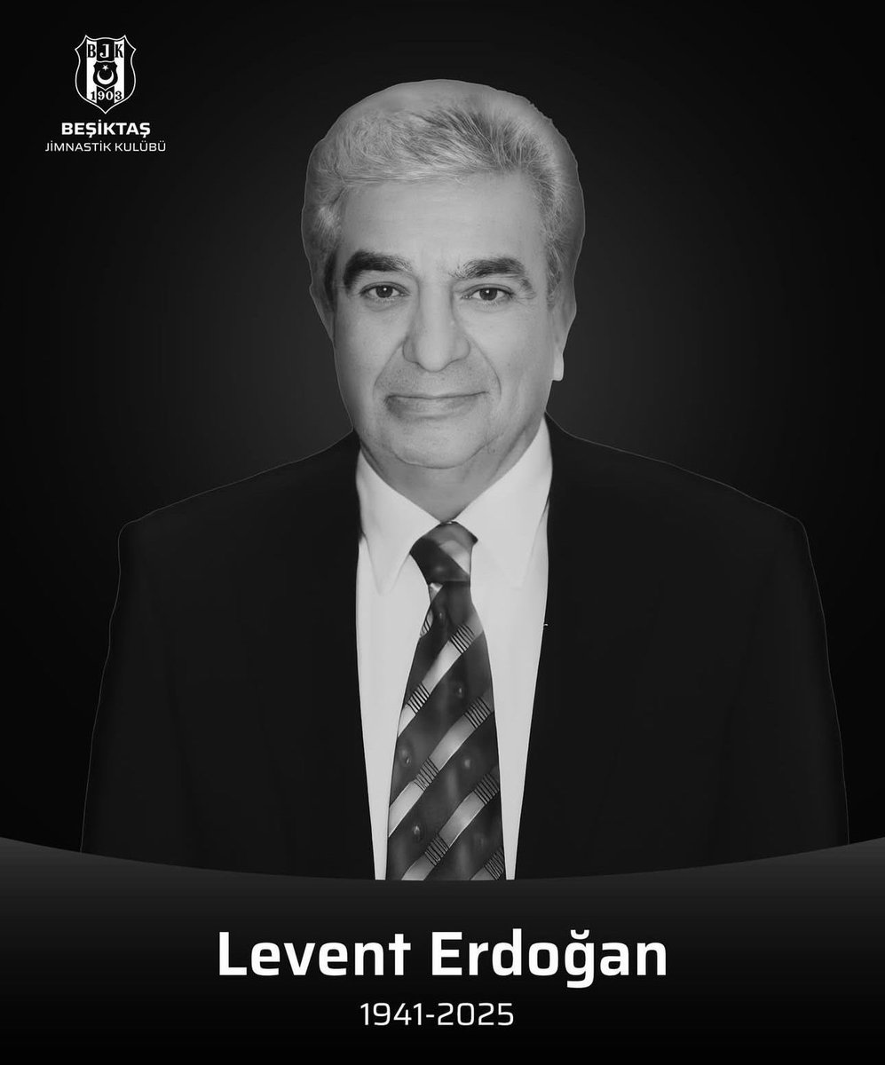 Yucel_Coskun's tweet photo. Beşiktaş camiasının değerli isimlerinden, eski Asbaşkan Levent Erdoğan’ın vefatını büyük bir üzüntüyle öğrenmiş bulunuyoruz.

Merhuma Allah’tan rahmet; ailesine, sevenlerine ve Beşiktaş camiasına başsağlığı diliyorum.
Mekânı cennet olsun. https://t.co/LMd0Q4u7uy