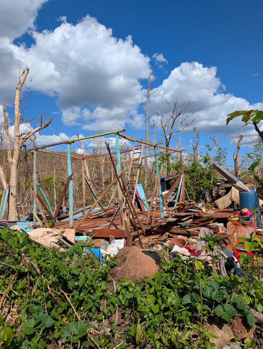 If there's any group still doing assistance please can you reach out... What's left of this was once the home for a single father his child and 2 grandkids ages 7 &amp; 10 . They are located in a small community between Maggotty and Accompong named Trenail.