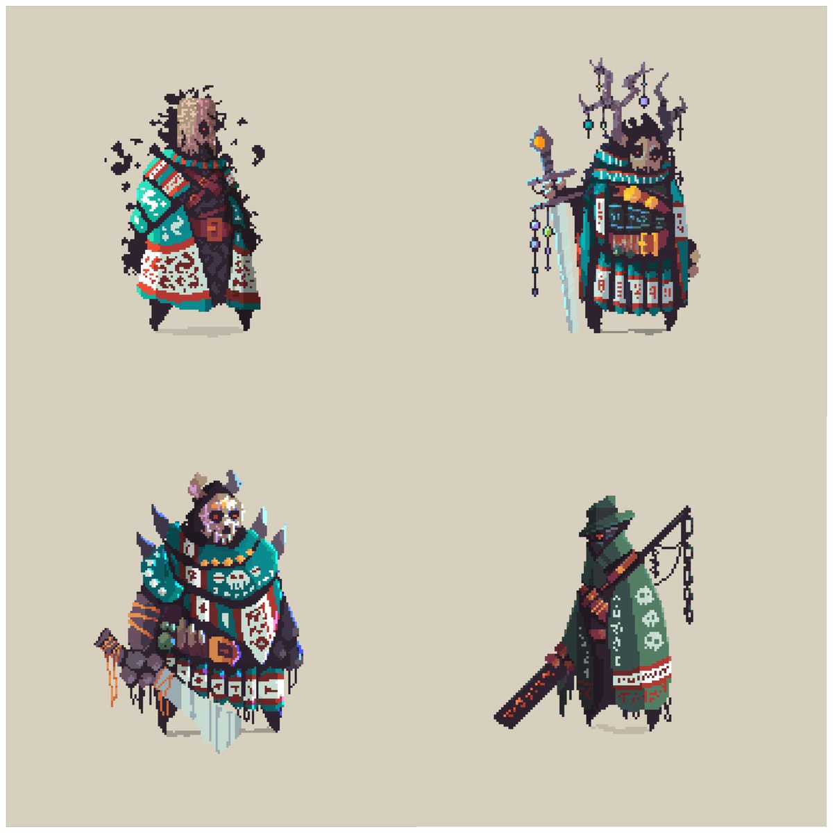 penusbmic's tweet image. Recent designs #pixelart