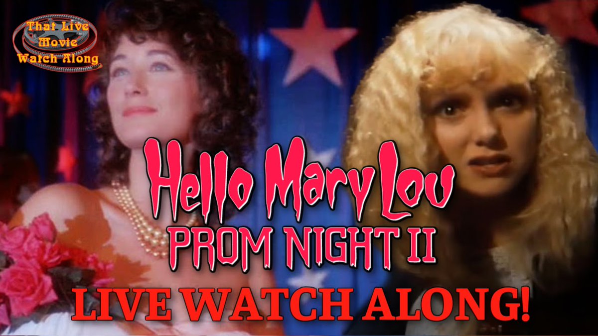TheHalloweenCP's tweet image. Join us live tonight at 8pm EST for a watch along of Hello Mary Lou: Prom Night II (1987)! youtube.com/live/F9rAuWNww… #promnight #prom #horror #HorrorMovies #1980s #Dance #slasher #highschool #possession
