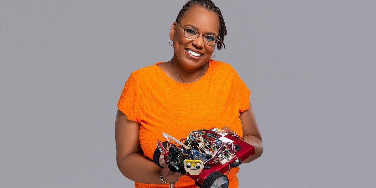 IEEESpectrum's tweet image. Carlotta Berry was one of few Black women in robotics in the 1980s. She is now a professor at @RoseHulman focused on human-robot interaction and mobile #robotics, as well as empowering people of color in STEM. buff.ly/NzMqM5R