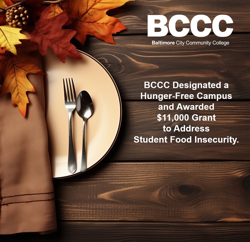 my_bccc's tweet image. BCCC is proud to announce that it has been awarded a $11,000 grant from the Maryland Higher Education Commission as part of a statewide initiative to address food insecurity among college students across Maryland. Learn more at bccc.edu/HungerFreeCamp…. #BCCC