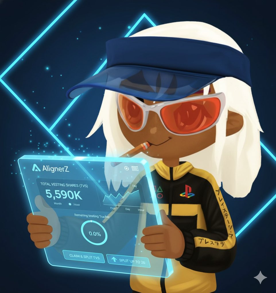 skullrichy's tweet image. When X was done rugging, a lot of you didn’t even see my post on AlignerZ.

And since many were asking about TVS, let me just give a full summary here:

TVS = Tradable Vesting Schedule.
It’s the unit you receive on @Alignerz_ that represents your vesting allocation.
Whatever you…