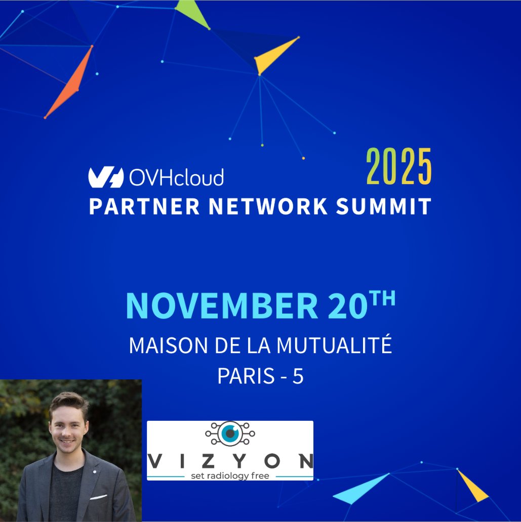 KritterNicolas's tweet image. We are proud to be pitching at the #OVHcloudPartnerNetworkSummit25 the 20th november

I will present our decentralized teleradiology platform at the grand finale of the OVHcloud Blockchain &amp;amp; Web3 event

See you online or at the Maison de la mutualité