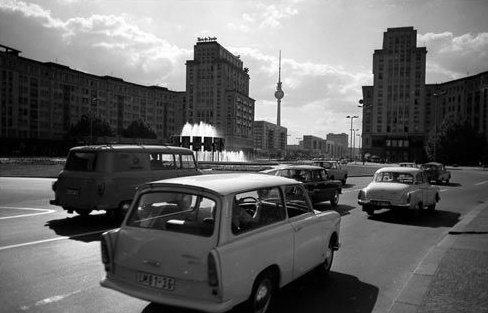 Strausberger Platz, East Berlin, 1970s.