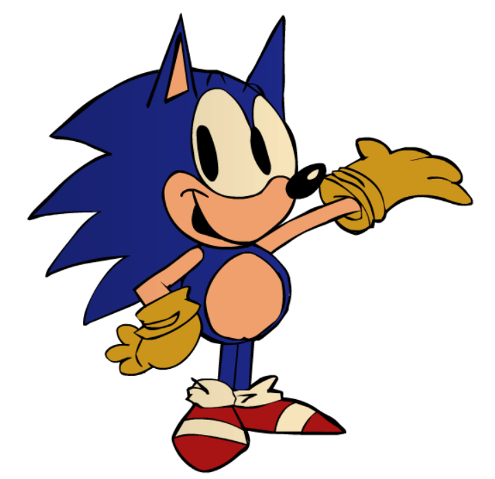 sonic doodle