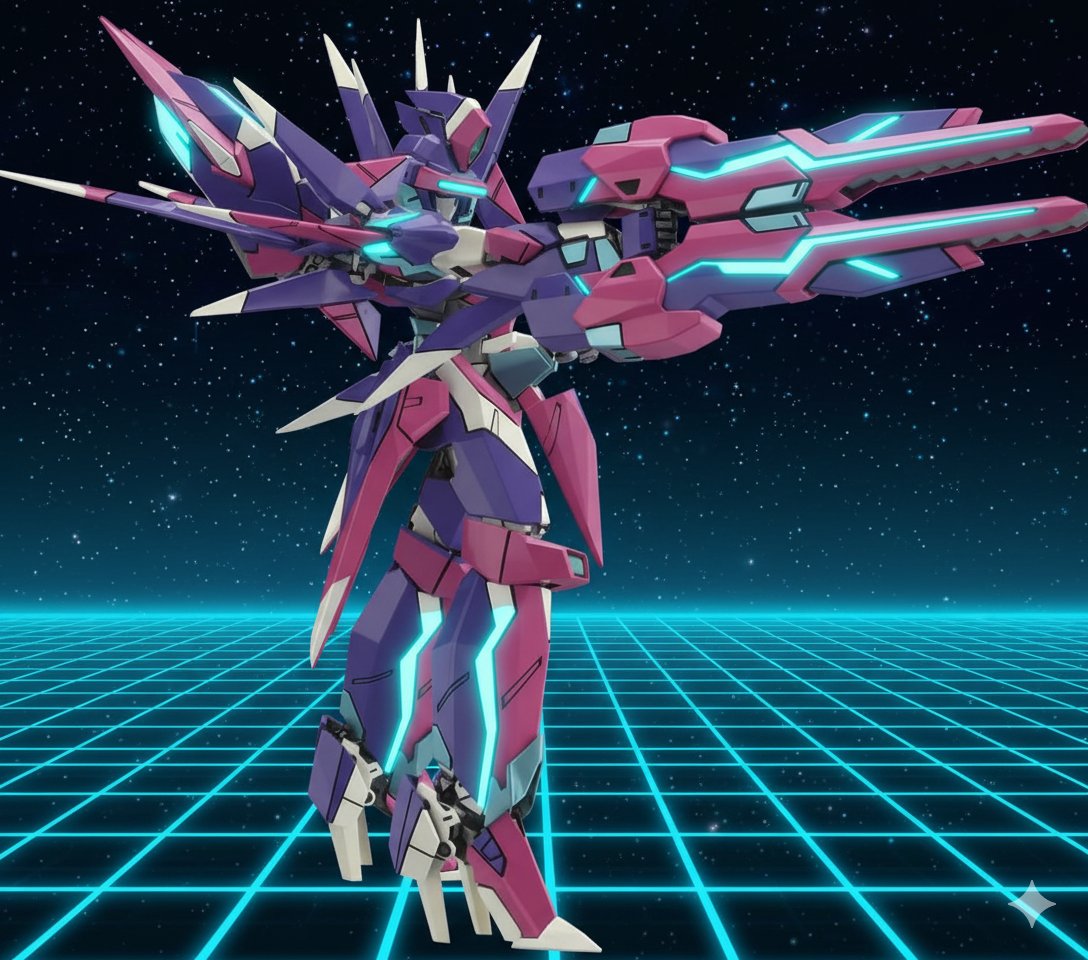 バーチャロン トロン風 Google Gemini作