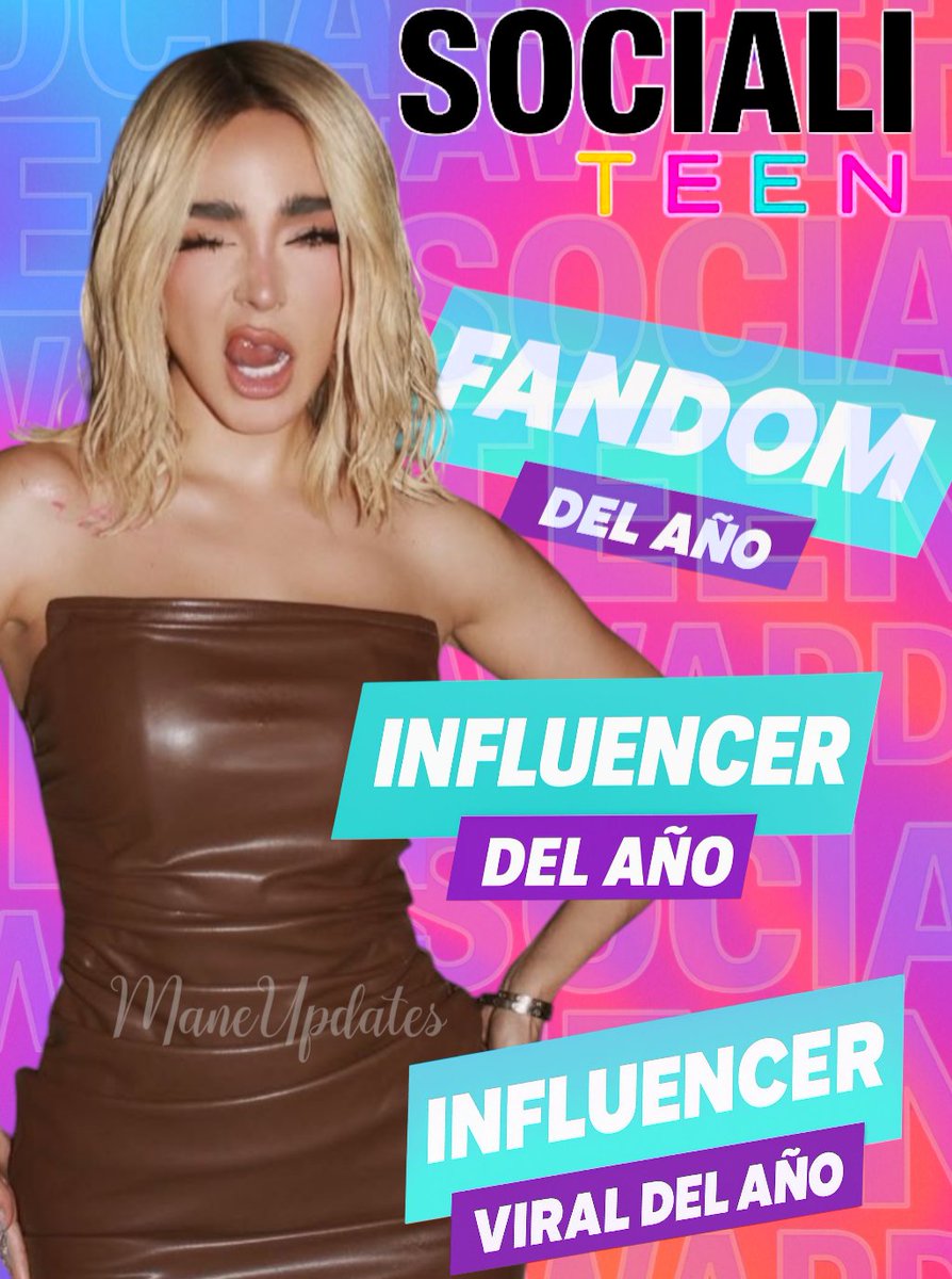 ManeUpdates's tweet image. ✨ ¿Qué onda🐦? ¿Cómo andamos?
Recuerden seguir votando en las prenominaciones de SocialiTeen en las 3 categorías, ¡vamos a darle #BirdPower hasta el 24 de noviembre! 💥

Y no olviden que también pueden votar aquí mismo en X usando:

@sociali_teen #ManelykGB + Categoría