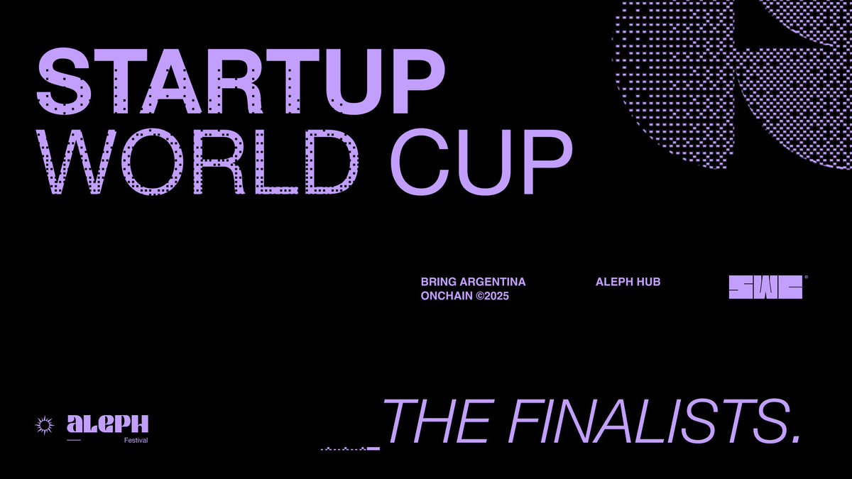 STARTUP WORLD CUP — FINALISTS

The finalists are now revealed. After two rounds of Qualifiers and one round of Semifinals where top judges evaluated 200+ crypto projects, these are the startups that will pitch on the main stages of <a href="/EFDevcon/">Devcon 8 | Mumbai, India 🇮🇳</a> on November 19.