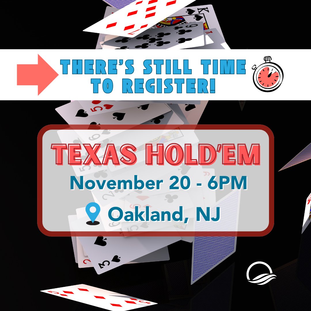 Liferaftgroup's tweet photo. Get a seat at the table! Every hand you play helps fight GIST cancer. https://t.co/PANjolkx0e 
#poker #GISTawareness #novemberevents 
#OaklandNJEvents #fallevents #fundraiser https://t.co/vhMrFOgXyk