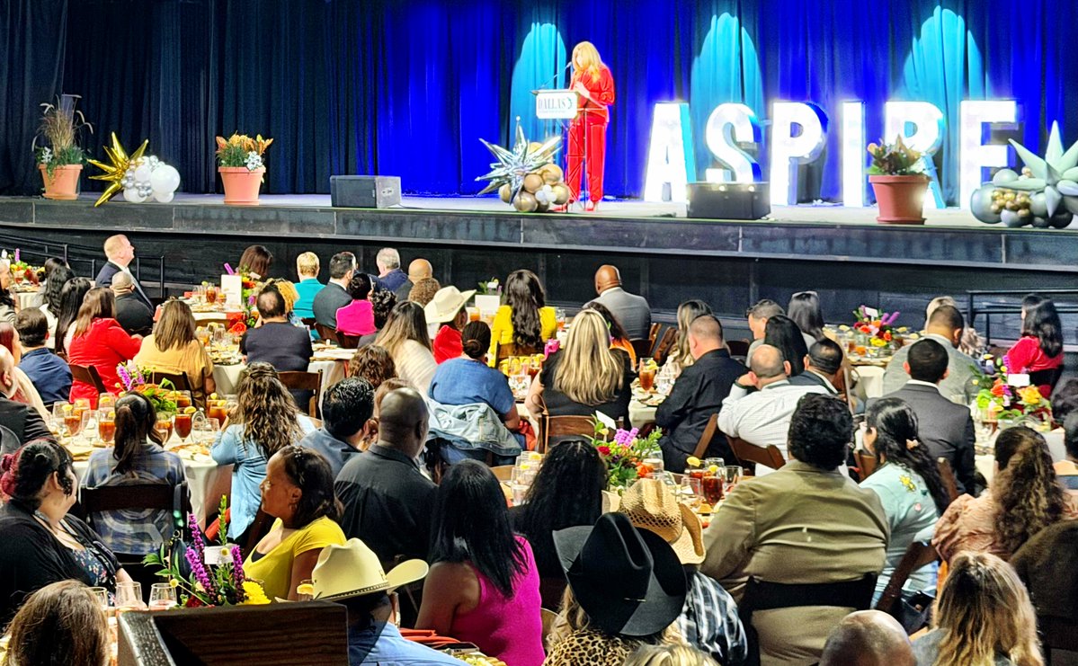 Today was one of my favorite annual events, the Dallas ISD Aspire Awards Luncheon, a celebration recognizing our 2025–26 Campus Support Person of the Year honorees from across the district.