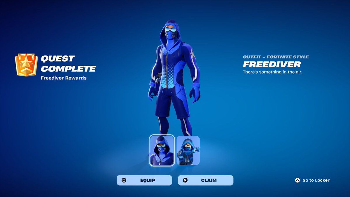 FortniteFNLK's tweet photo. Fortnite Freediver Skin Code Giveaway 🎁

To Enter: 
❤️���️ LIKE &amp; RETWEET
📲 FOLLOW @FortniteFNLK @braniyt 
🛑 SUBSCRIBE https://t.co/0sQIWluR6V
🎙️JOIN DISCORD https://t.co/WdRCsdUAQq
✅ COMMENT “DONE”

USE CODE ‘FNLK’ #ad https://t.co/avmo5pQMvD