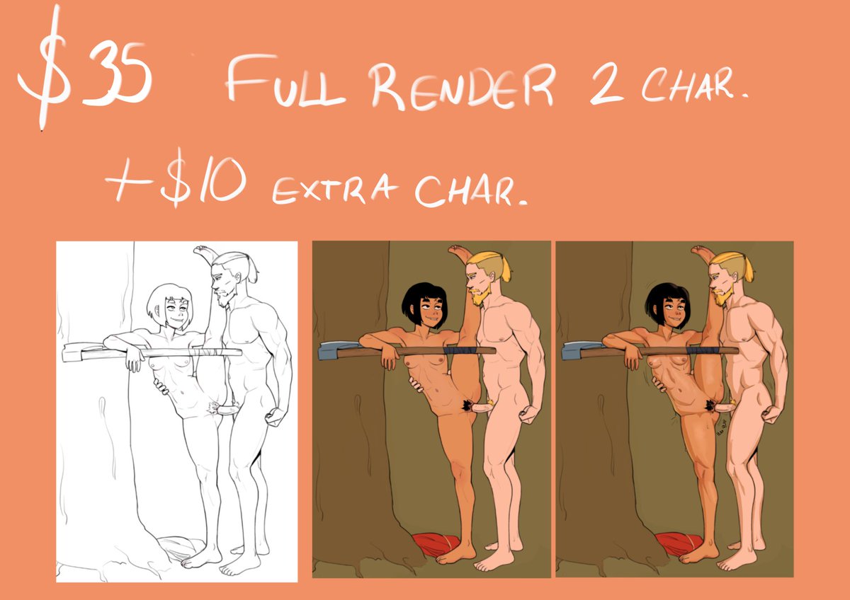 MrWalry's tweet photo. Updated the prices of commissions due to low traffic, hope this is a fair price !

#commissionsopen #rule34 #nsfwtwt #digitalart https://t.co/OgRcZHg6Bw