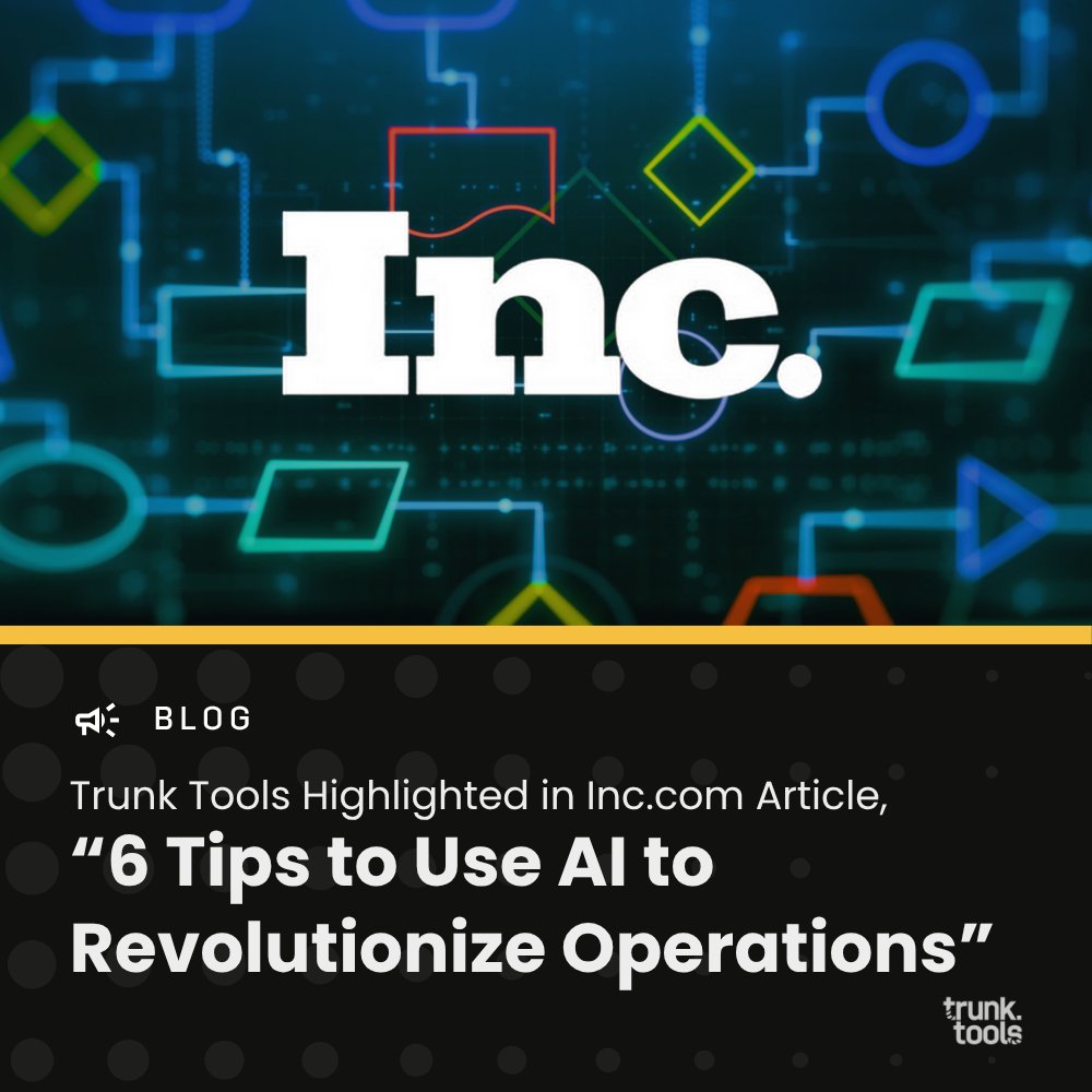 trunk_tools's tweet image. Elizabeth Gore highlights 6 lessons from Trunk Tools CEO Sarah Buchner on using AI to streamline operations—beyond her recent Big Idea podcast appearance.
Read more: hubs.la/Q03TRJWc0

#TrunkTools #Inc.com #LetBuildersBuild #AIinConstruction