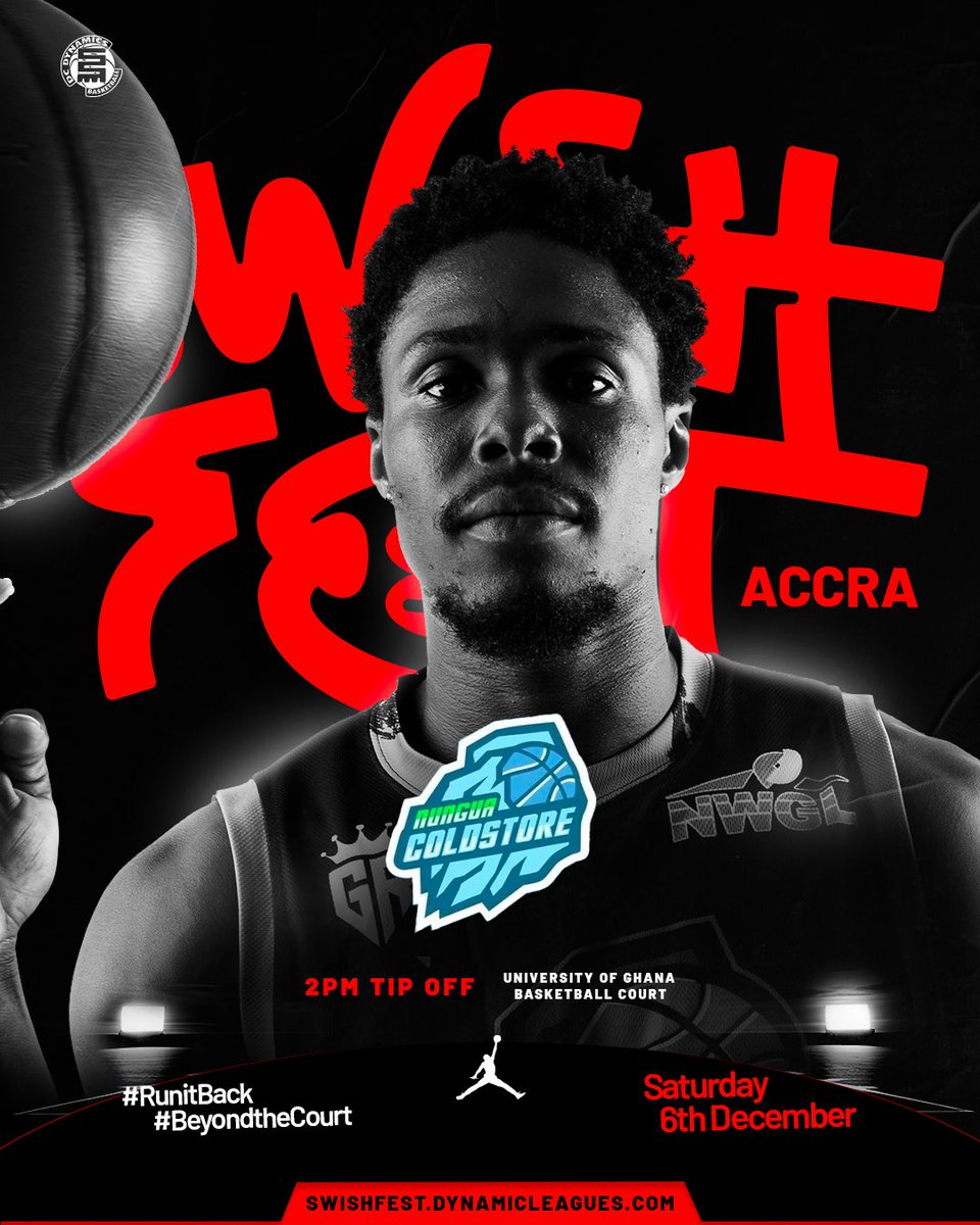 DCDynamics's tweet image. Coldstore return for Swishfest Accra 2025❄️

Eeetse! The team from Nungua need no introduction, they’ve been at the top of the Accra Basketball Scene for a while and are looking to take the next step!😤🔥

Are they your pick for Swishfest 2025?👀

#RunItBack