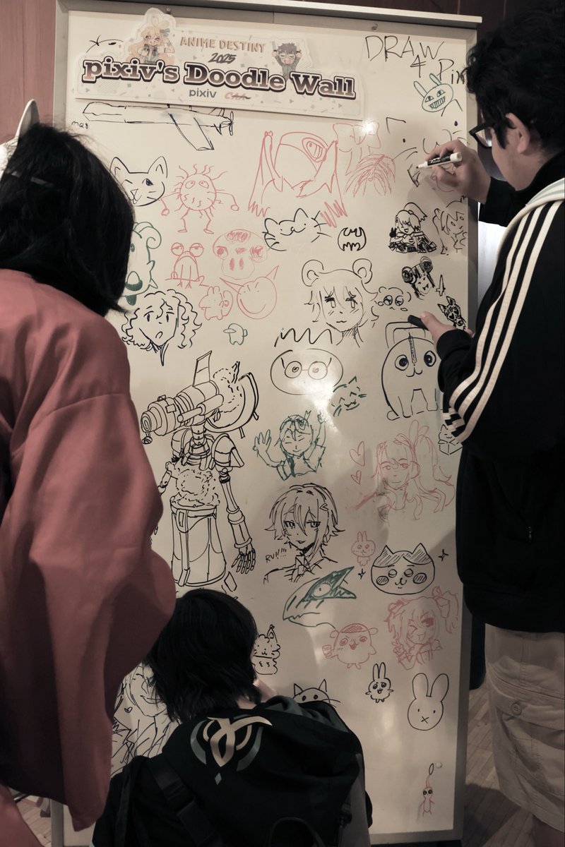 Anime Destiny 2025, brought to you by <a href="/VFleetProject/">🌊⚓️⚡️VFleet Project✨✈️🐝</a> and <a href="/pixiv_en/">pixiv English</a> has concluded…we hope everyone who attended had an amazing time!

Peek some convention recap photos (more to come!) and thank you for your support of Cal Animage Alpha and Anime Destiny!