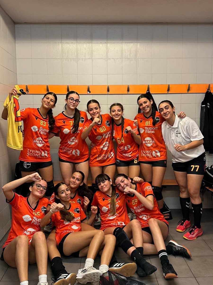 Triomf a domicili del Cadet Femení en un excel·lent partit de tot l’equip. A continuar amb aquesta bona dinàmica. Vamooos!!!🧡🖤🧡