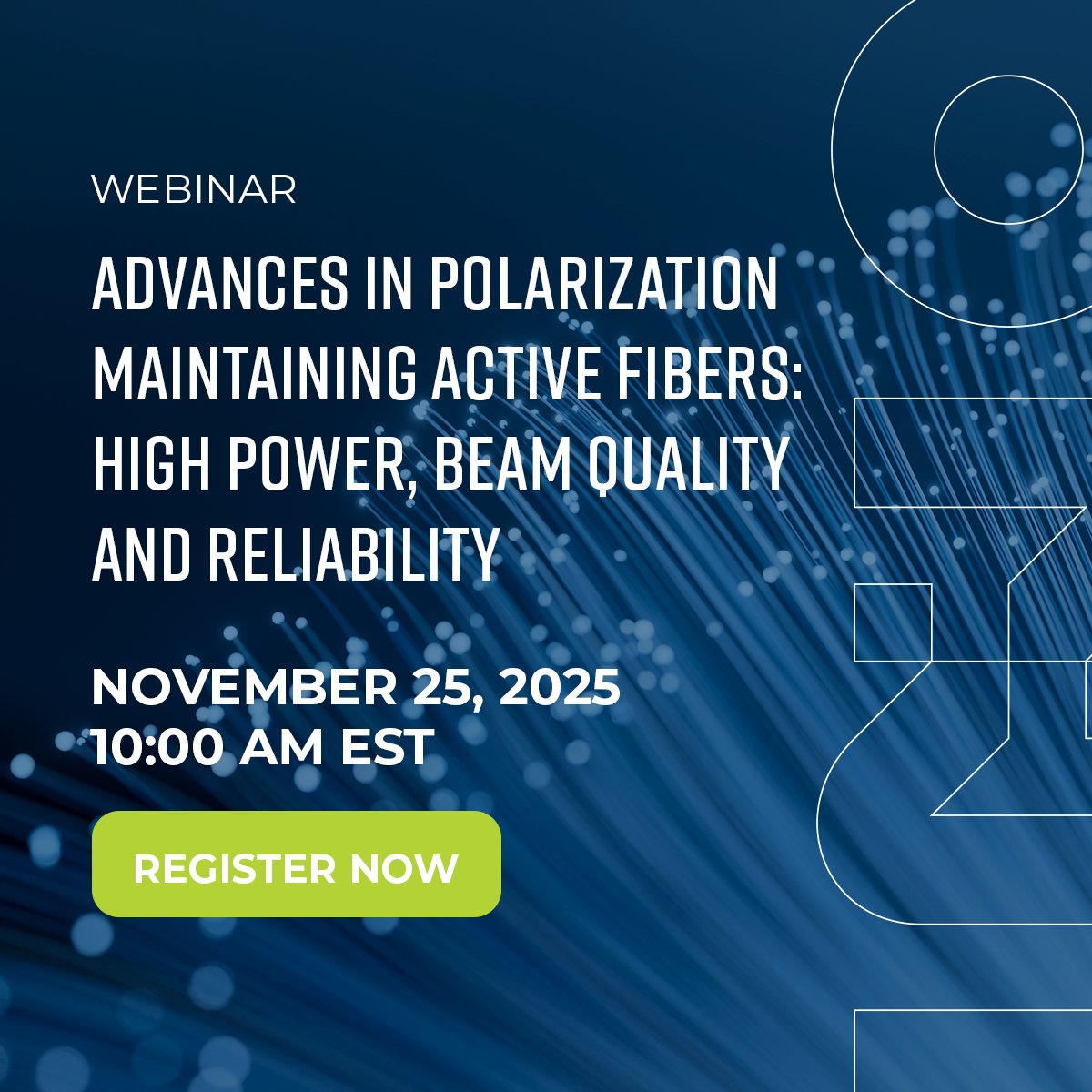 inocanada's tweet image. RECORDED WEBINAR: Discover our approach to overcoming nonlinear effects and photodarkening through optimized fiber design, material composition, and process control 👉tinyurl.com/8h3424ed